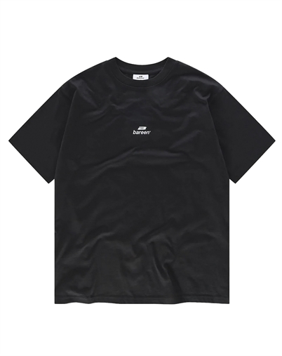 Bareen - Logo Box Fit T-shirt - Black